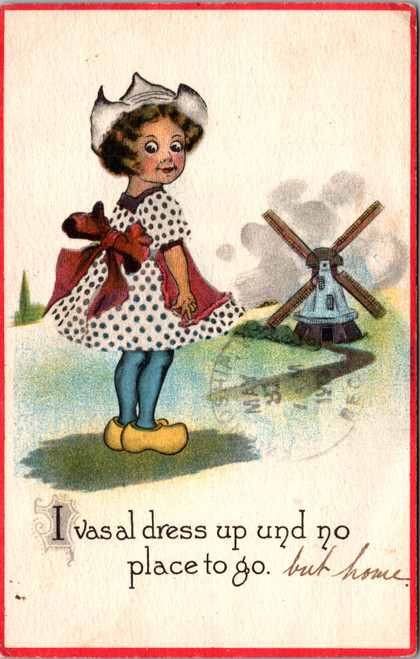 dutch girl windmill