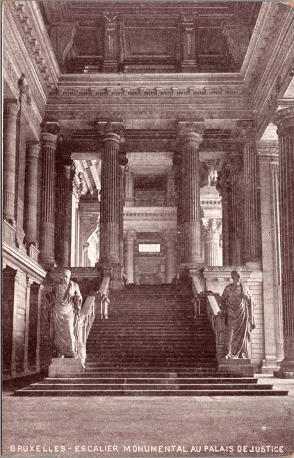 Palais de Justice Grand Staircase Interior