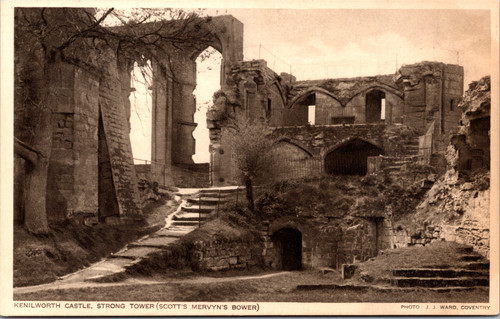 Kenilworth Castle Strong Tower (Scott's Mervyn's Bower)