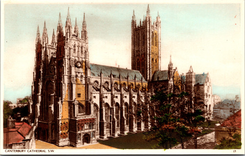 Catnerbury Cathedral S.W.