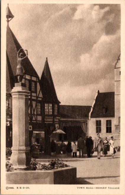 Century of Progress Town Hall Midget Village