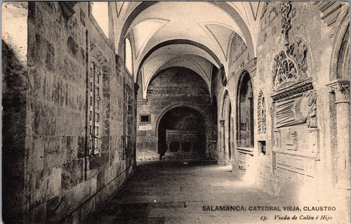 Salamanca Catedral Vieja Cloister View