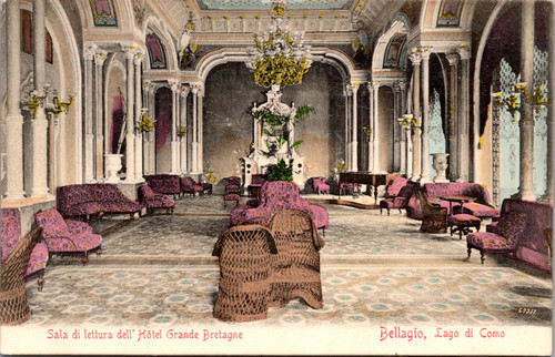 Bellagio Hotel Grande Bretagne Reading Room
