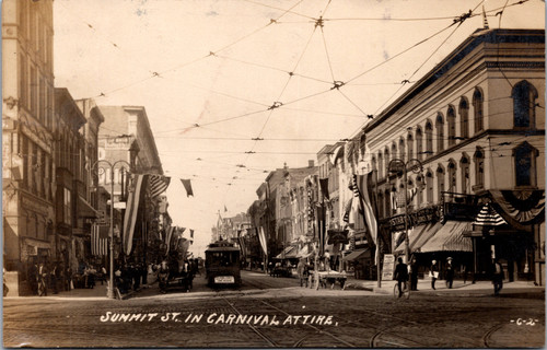 Summit Street in Carnival Attire Summit Street in Carnival Attire