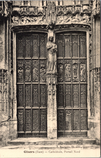 Gisors Cathedral North Portal Sculpture