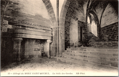 Mont Saint-Michel France Guard Room
