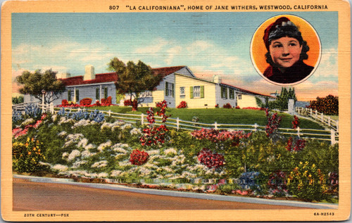 Home of Jane Withers - La Californiana