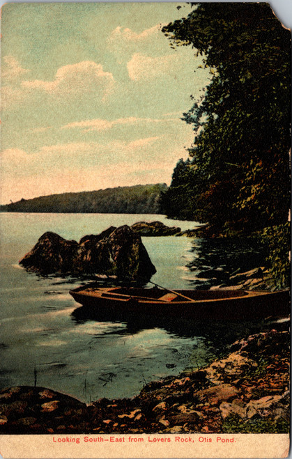 Looking South East from Lovers Rock Otis Pond Looking South East from Lovers Rock Otis Pond