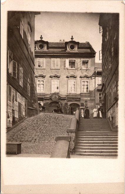 Neurodova Street in Prague Lesser Town 1907