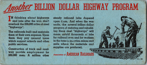 Assoc American Railroads Another Billion Dollar Highway Program Assoc American Railroads Another Billion Dollar Highway Program