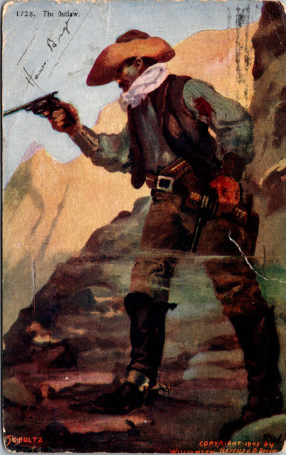 The Outlaw - cowboy gunslinger (repaired)
