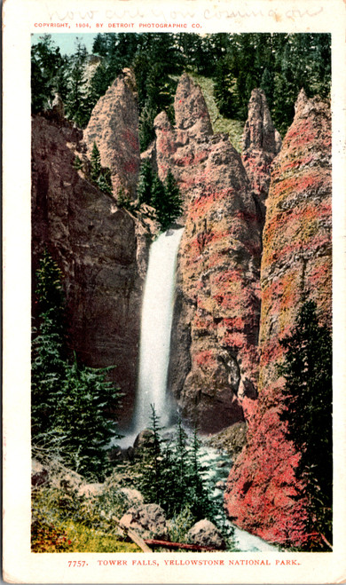 Tower Falls - Yellowstone 1904