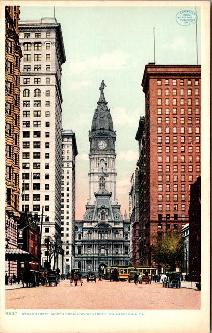 Broad Street North from Locust Street