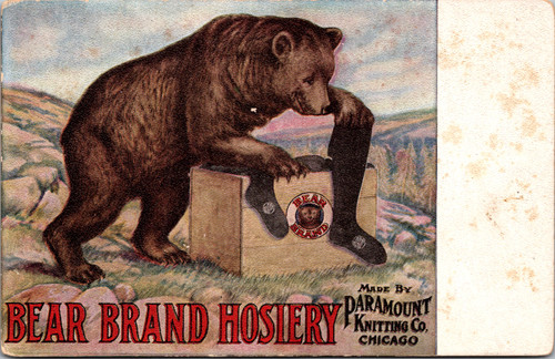 Bear Brand Hosiery Parmaount Knitting Co. Chicago