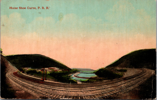 Horse Shoe Curve Pennsylvania Railroad