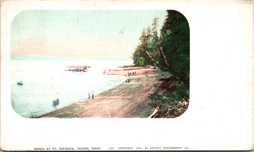 Beach at Point Defiance Tacoma WA