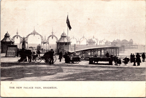 The New Palace Pier - Brighton