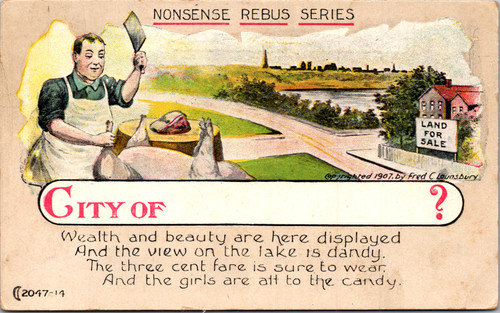 City Of ___ Weath and Beauty are here displayed City Of ___ Weath and Beauty are here displayed