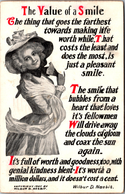 The Value of a Smile - Wilbur D. Nesbit The Value of a Smile - Wilbur D. Nesbit