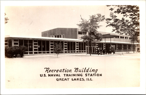 Recreation Building U.S. Naval Training Station Great Lakes IL
