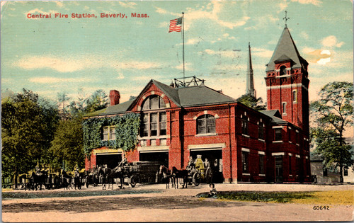 Central Fire Station - Beverly Mass Central Fire Station - Beverly Mass