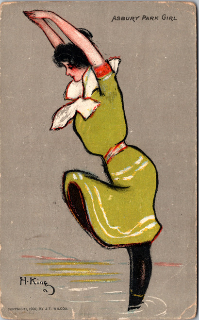 Asbury Park Girl by H. King Asbury Park Girl by H. King