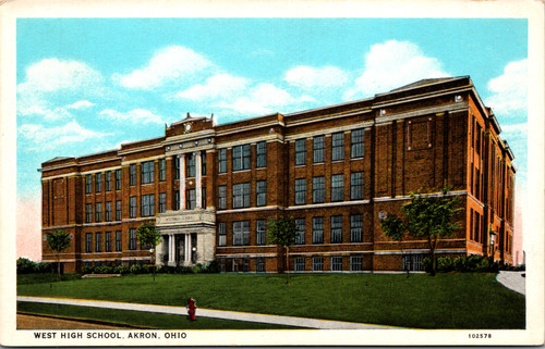 West High School Akron Ohio