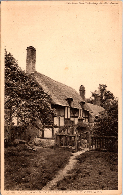 Anne Hathaway's Cottage from the Orchard