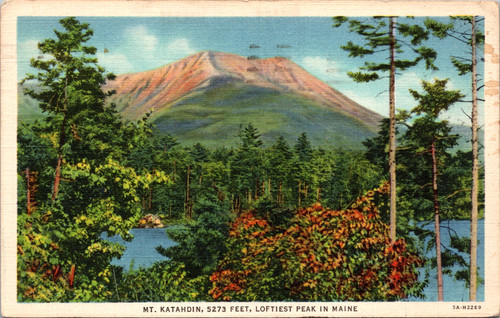 Mt. Katahdin Loftiest Peak in Maine