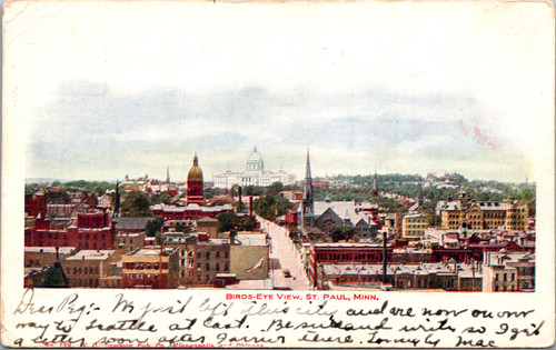 Birds-eye view of St Paul