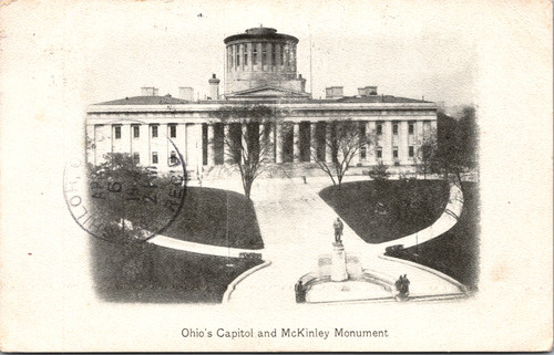 Ohio's Capitol and McKinley Monument