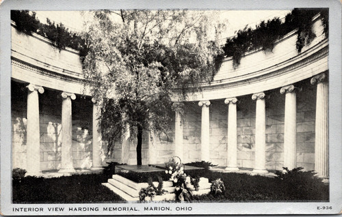 Interior View Harding Memorial - Marion Ohio