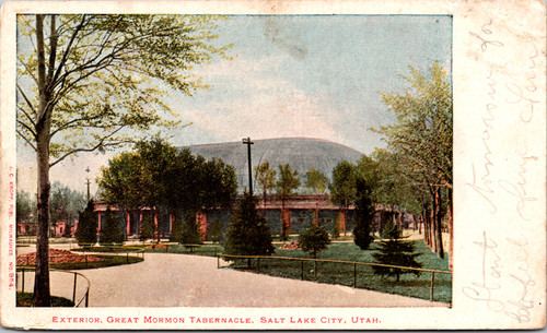Exterior Great Mormon Tabernacle