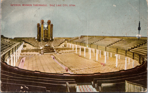 Interior Mormon Tabernacle