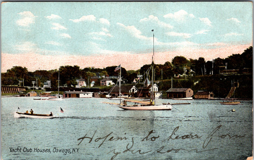 Yacht Club Houses Oswego NY (45-647)