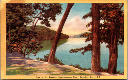 View of the Beautiful Chattahoochee River - Columbus GA