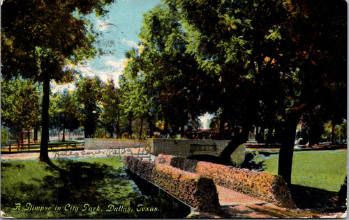 A Glimpse in City Park - Dallas TX