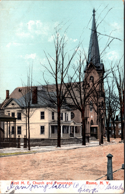 First M.E. Church and Parsonage - Rome NY