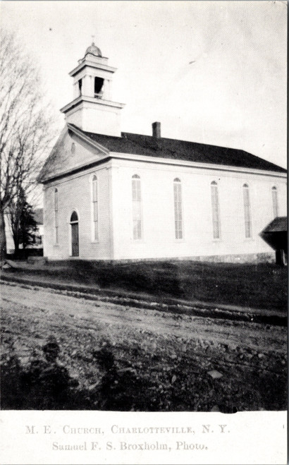 Methodist Episcopal M.E. church Charlotteville NY