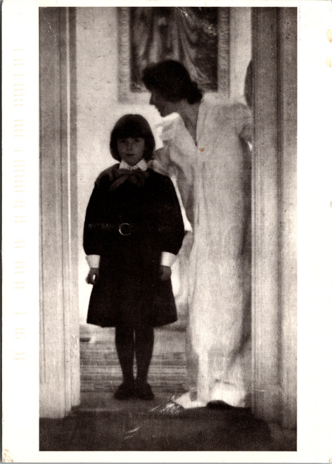 Gertrude Kasebier Blessed Art Thou Among Women photogravure postcard