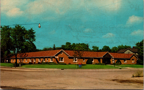 Millers Lakeside Motel Ludington Michigan exterior view