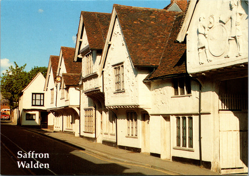 The Sun Inn Saffron Walden Essex postcard