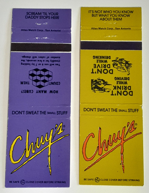 Vintage New York Diner Miami Beach Florida matchbook covers color set front