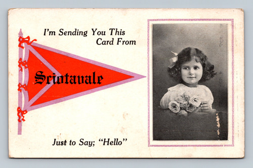 I'm sending you this card from Sciotavale ? Sciotauale ?