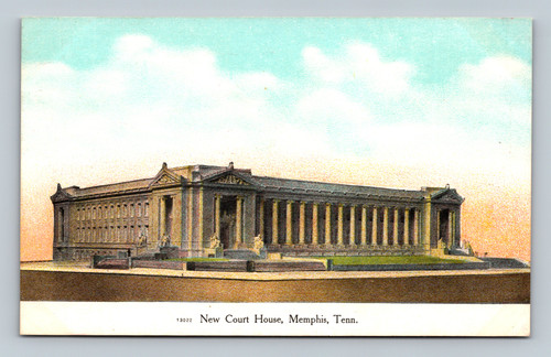 Memphis Hospital Medical College Memphis Tennessee antique postcard
