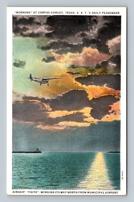 plane flying into sunrise