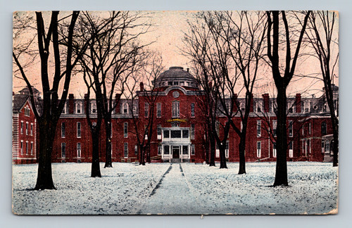 Main Building City Hospital Rochester NY Antique Postcard