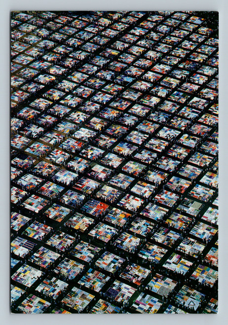 The International Display of the Entire NAMES Project AIDS Memorial Quilt in San Francisco