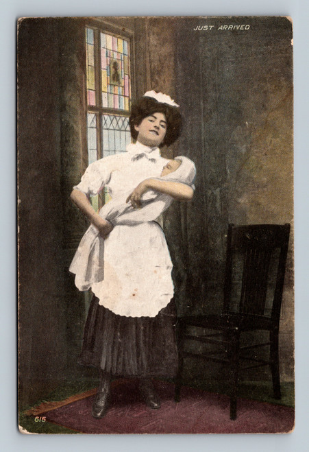 JUST ARRIVED 615 postcard by J. Murray Jordan