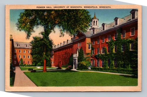 Pioneer Hall University of Minnesota postcard
